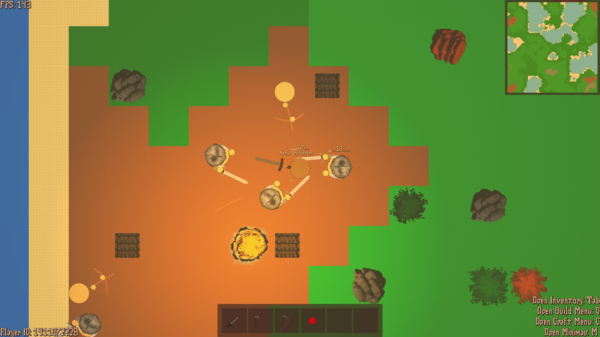 Multiplayer Survival Game - Environment