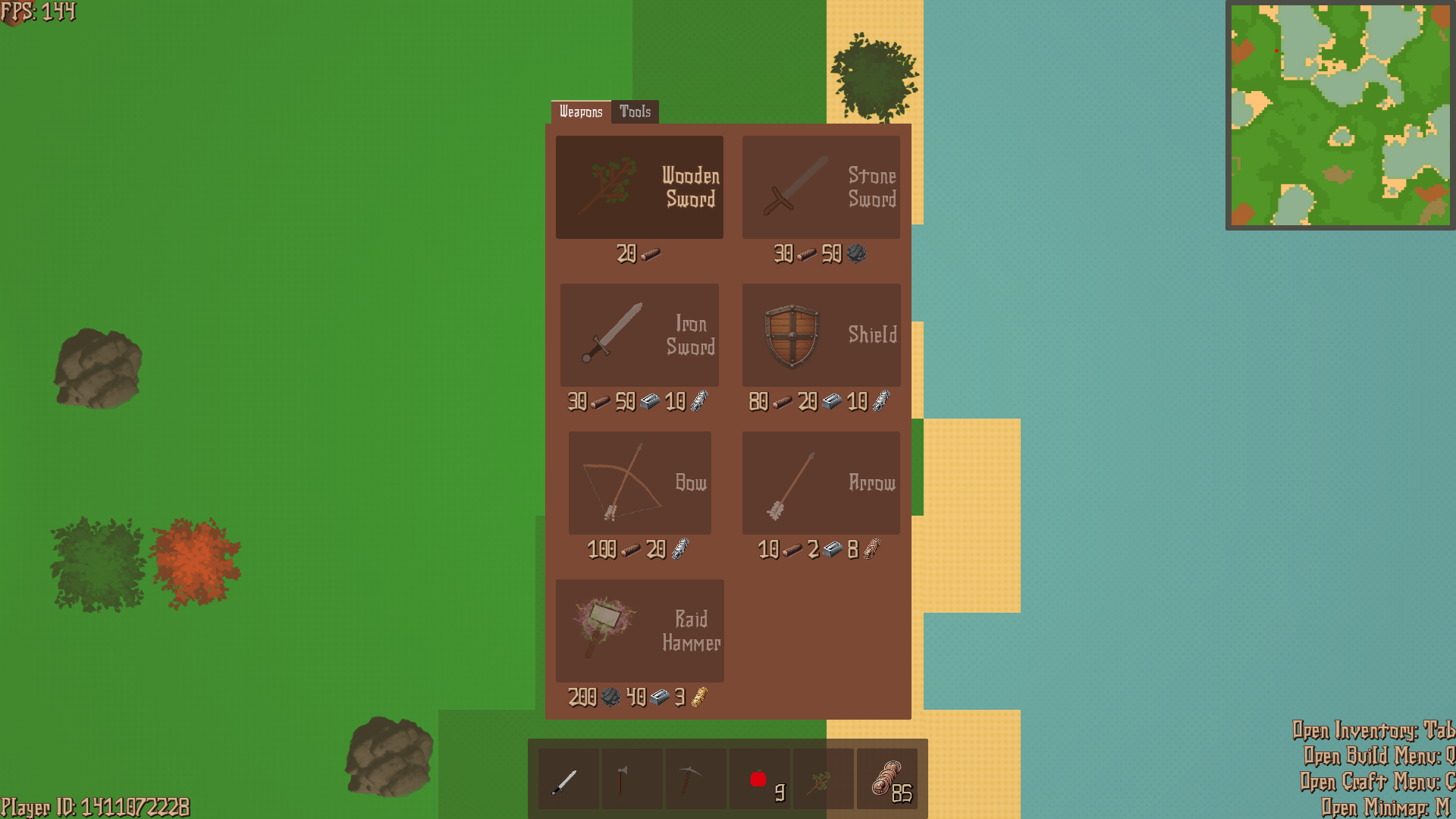 Multiplayer Survival Game - Combat